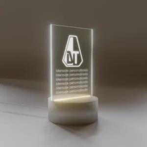 Lámpara Base Led Personalizable Escudo Deportes Tolima