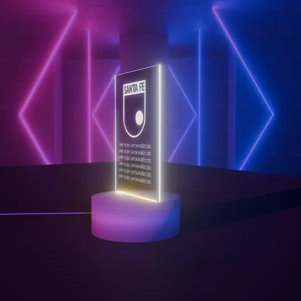 Lámpara Base Led Personalizable Escudo Independiente Santafe - Image 5