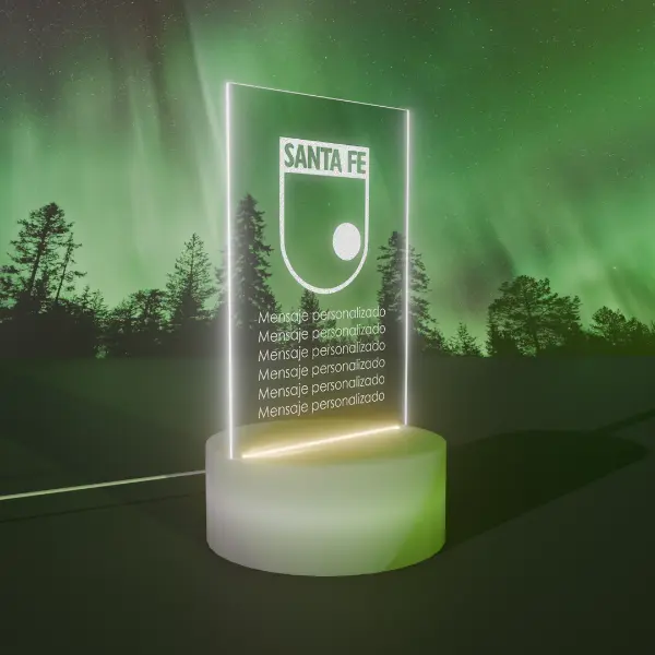 Lámpara Base Led Personalizable Escudo Independiente Santafe - Image 7