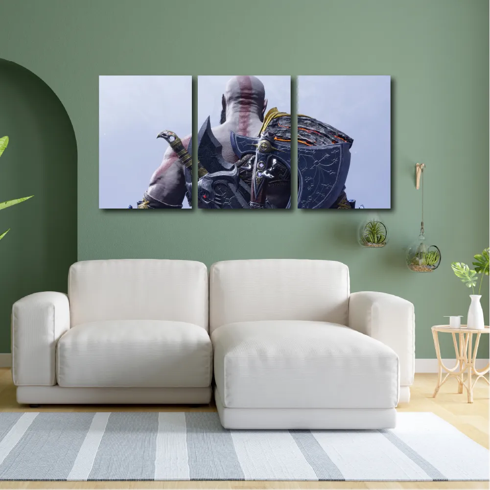 Cuadro Triptico Decorativo God of War Dideco DIDCUTRIP-V11 - Image 3