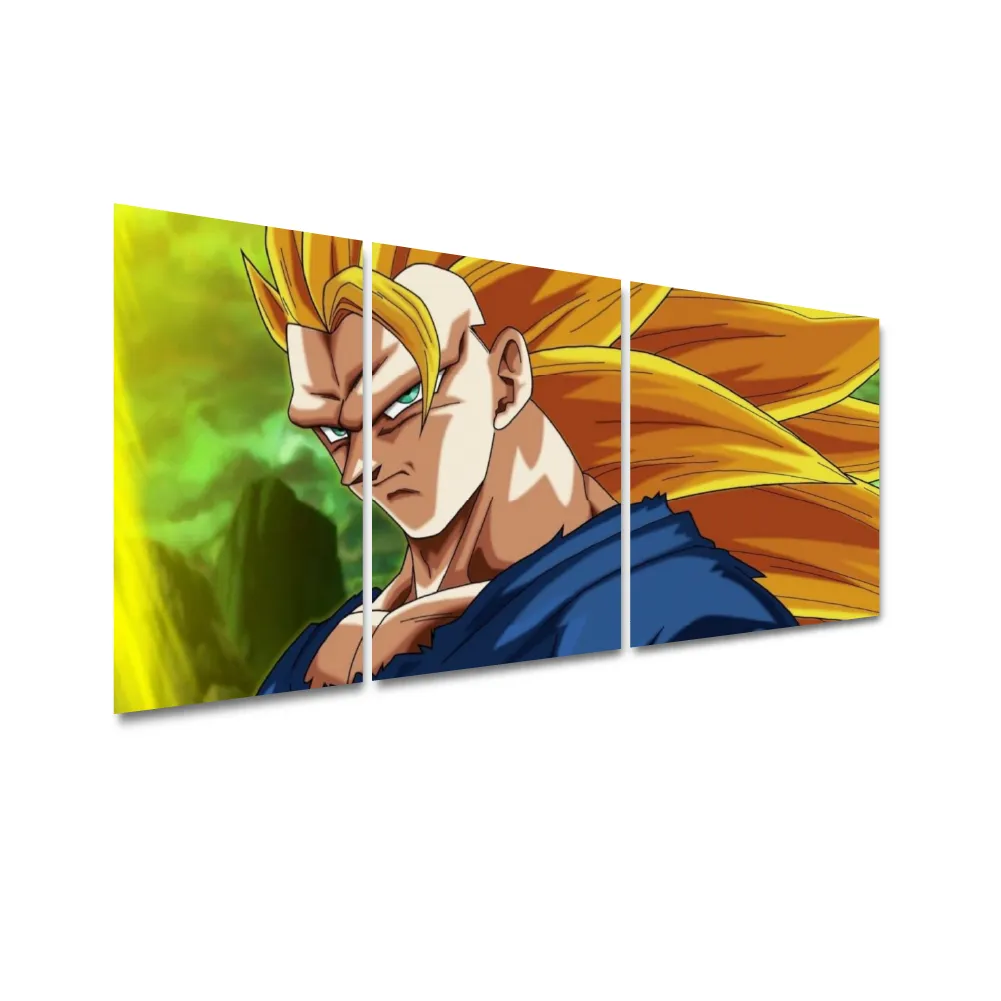 Cuadro Triptico Decorativo Goku Dideco DIDCUTRIP-V5 - Image 2