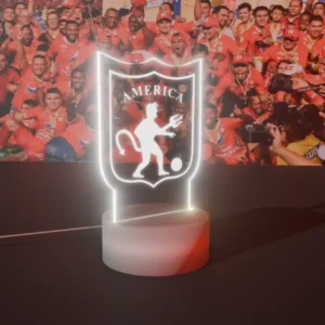 Lampara Base Led Escudo America de Cali V276