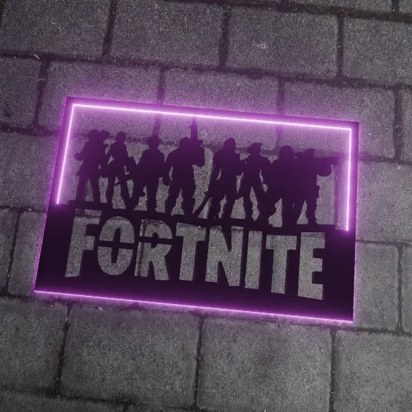 Cuadro Decorativo con Luz Led Fornite V279