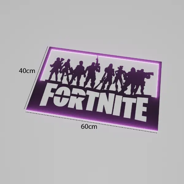 Cuadro Decorativo con Luz Led Fornite V279 - Image 5