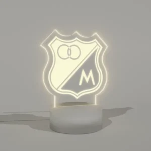Lampara Base Led Escudo Millonarios Fc V284