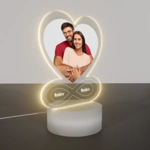 Lampara Base Led Fotografia y Nombres V305