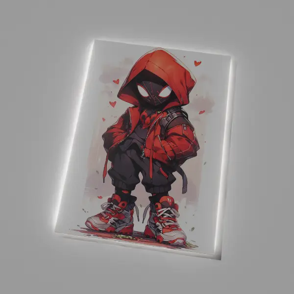 Cuadro Decorativo Con Luces Spiderman V312 - Image 2