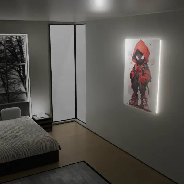 Cuadro Decorativo Con Luces Spiderman V312 - Image 6