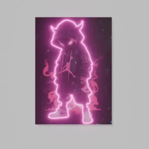 Cuadro Decorativo Con Luces Estilo Urbano V313