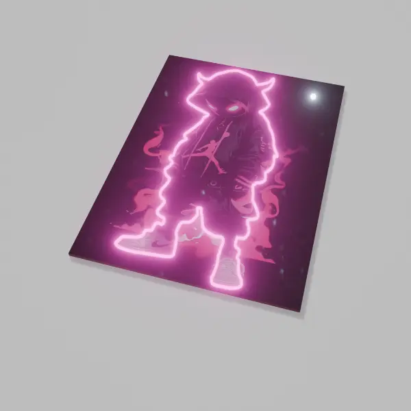 Cuadro Decorativo Con Luces Estilo Urbano V313 - Image 2