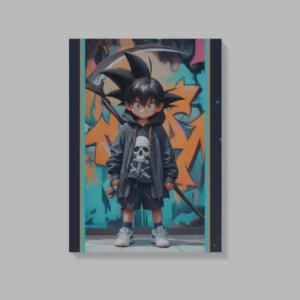 Cuadro Decorativo con Luces Goku V314