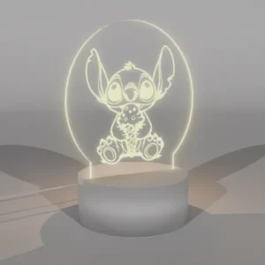 Lampara Base Led Stitch V328