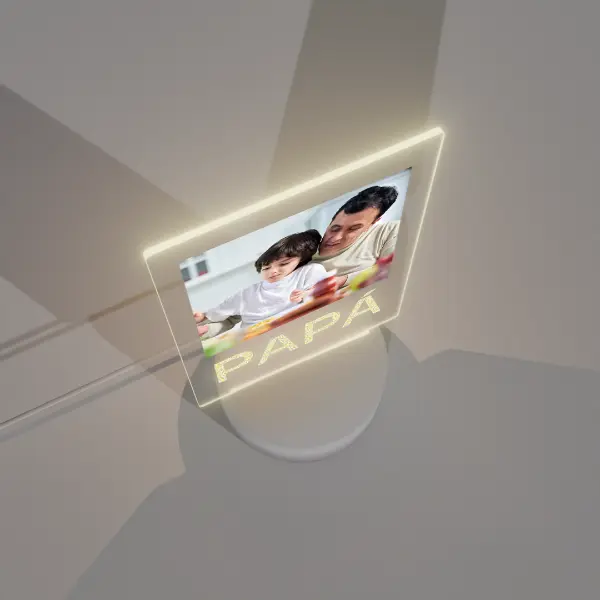 Lámpara Base Led Imagen Personalizable Papá V339 - Image 4