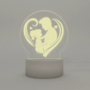 Lámpara Base Led Papá e Hija V341